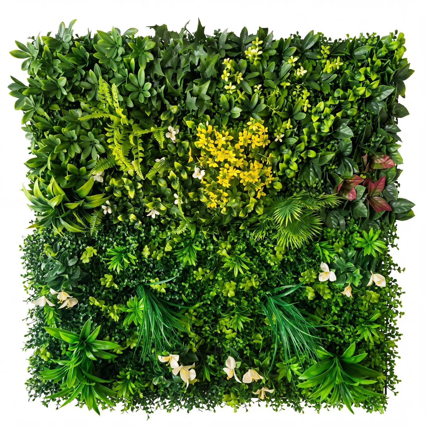 Künstliche Graswand in Naturfarbe Mix  - Preis pro m²
