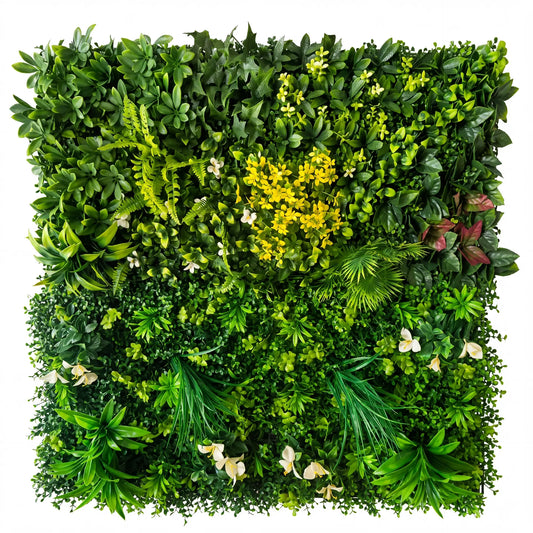 Künstliche Graswand in Naturfarbe Mix  - Preis pro m²